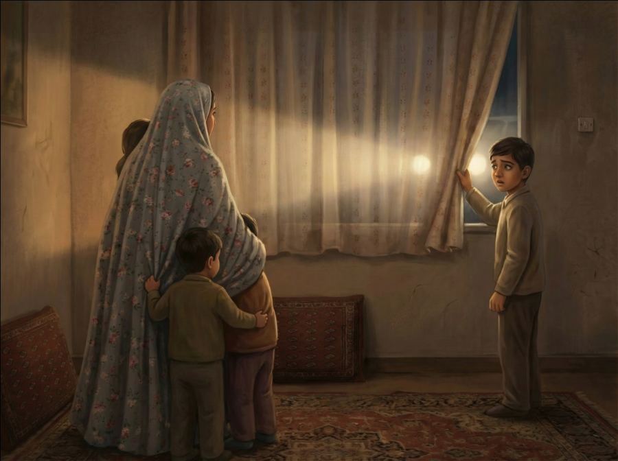 صحنه ۴ — صحنه ۴ از قصه ۱۶ «یک وانت وسیله»