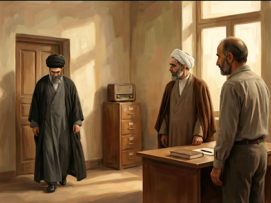 خبر — صحنه ۲ از قصه ۱۸ «خُذها بقوّة»