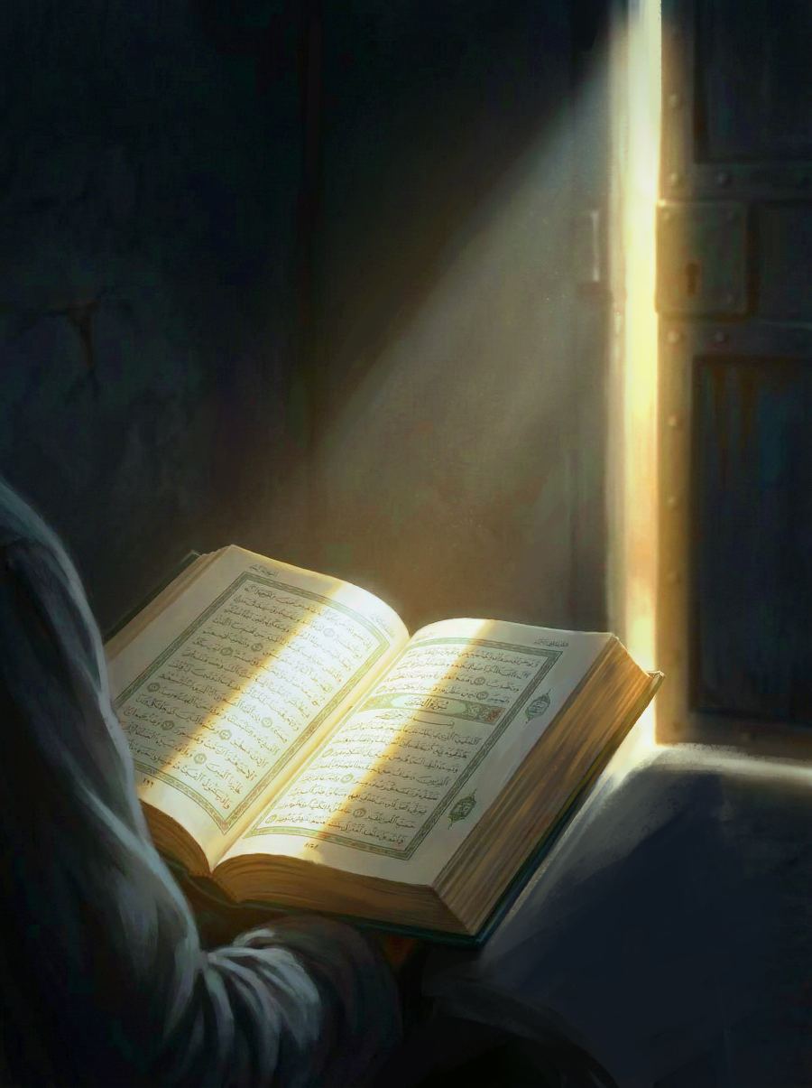 مرهم — صحنه ۴ از قصه ۳ «رهبر قرآنی»